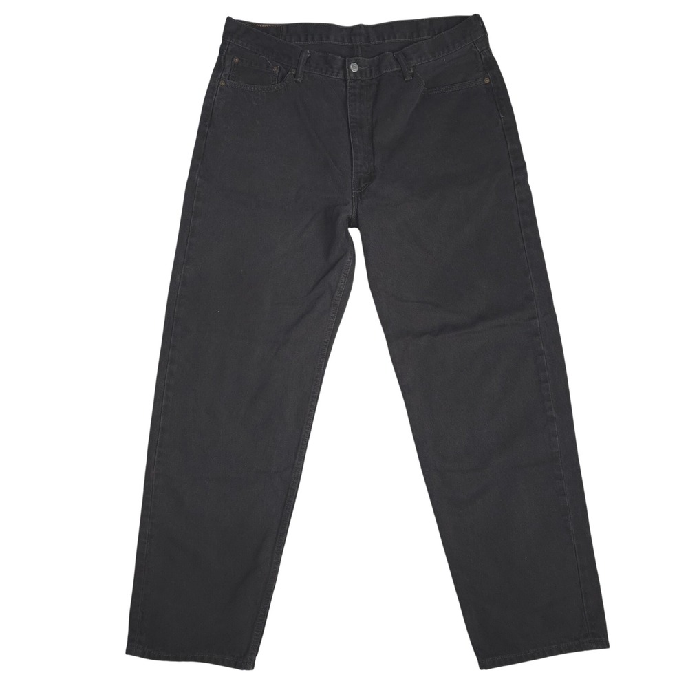 Levi Strauss 550 Black Relaxed Fit Jeans Men's W42‎ L34